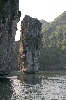 Einer der 2000 Karstfelsen